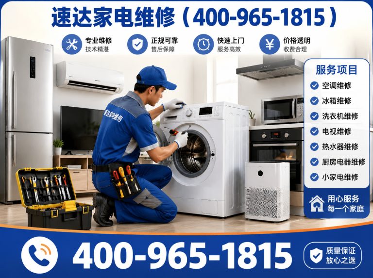 遵义速达家电维修展示图